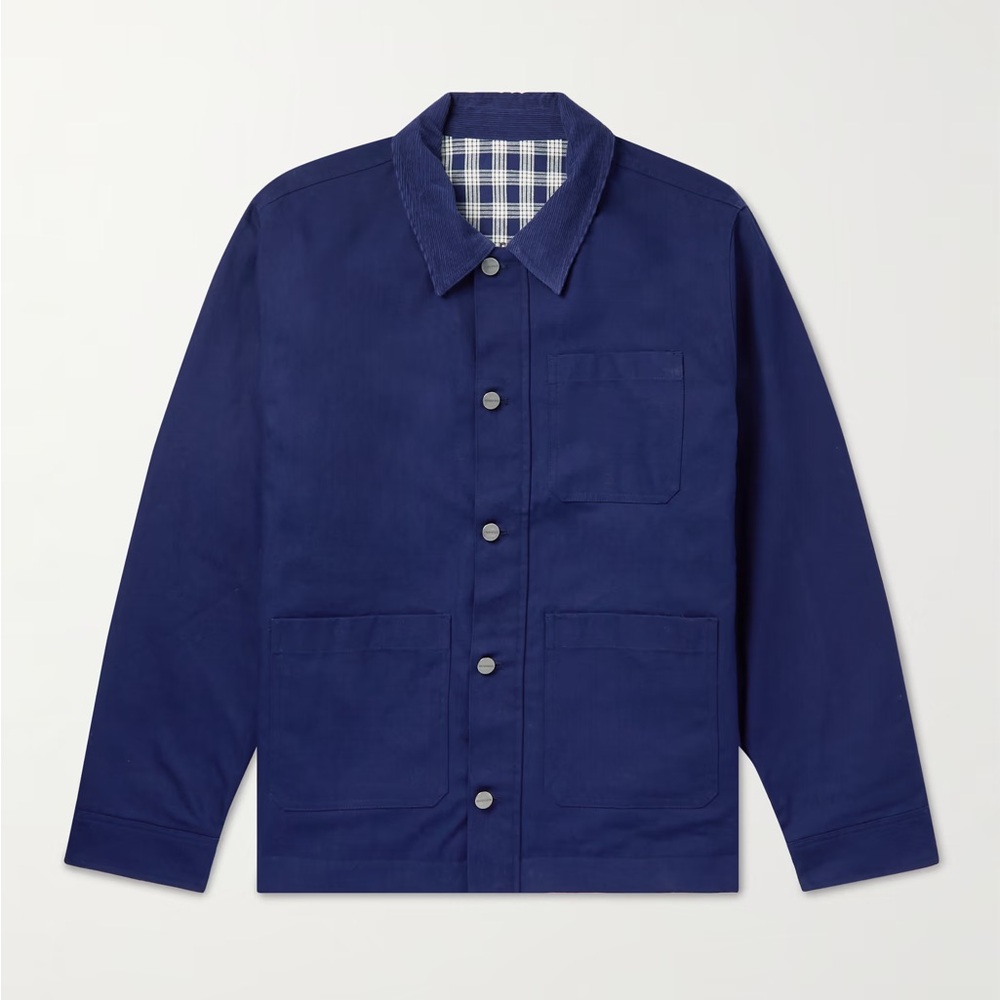 Saturday’s NYC Flores reversible canvas jacket